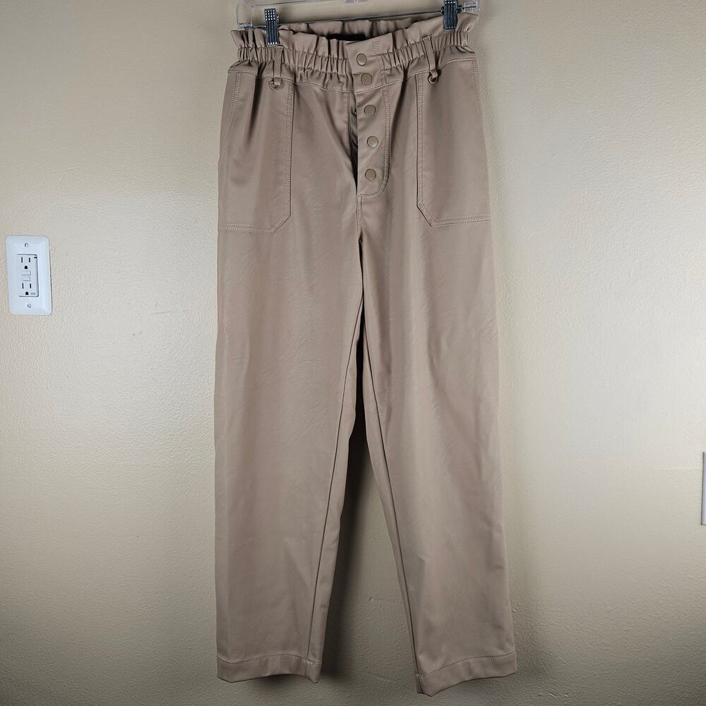 Magali Pascal Faux Leather Pants Size Medium